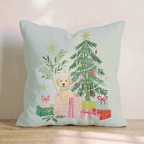 Labrador Retriever Gift Surprise Throw Pillow - Hillcroft Home
