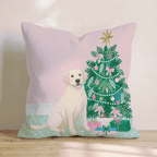 Labrador Retriever Nook Throw Pillow - Hillcroft Home