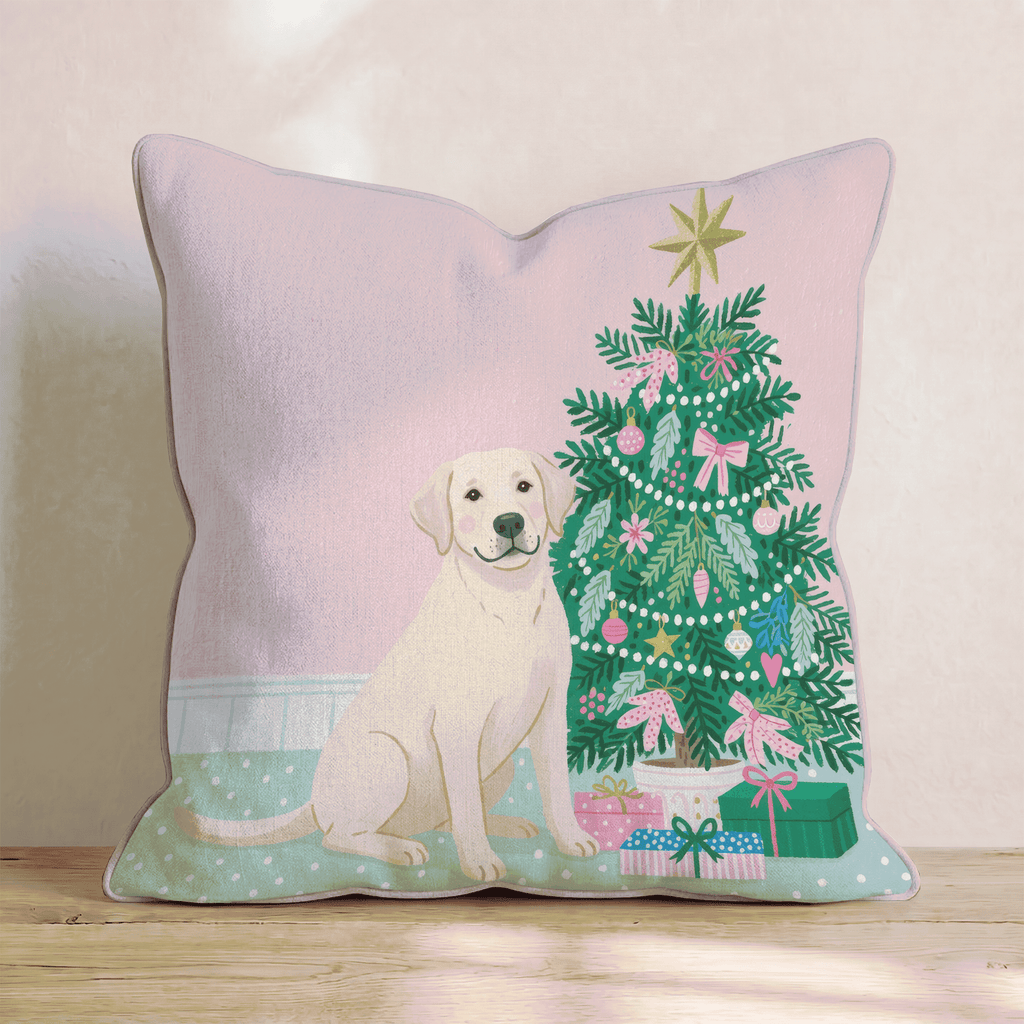 Labrador Retriever Nook Throw Pillow - Hillcroft Home