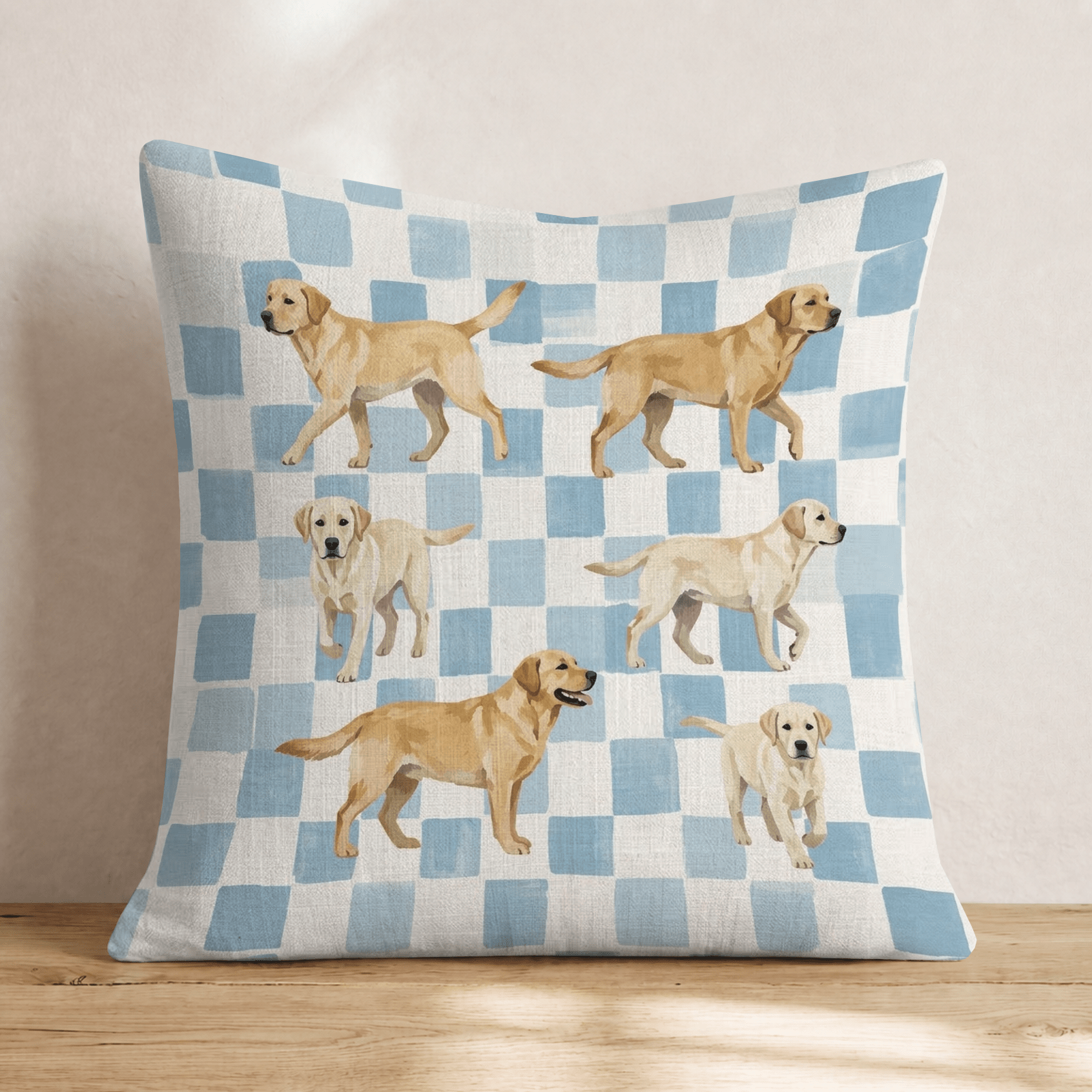 Labrador Retriever Picnic Throw Pillow - Hillcroft Home