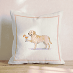 Labrador Retriever Spritz Throw Pillow - Hillcroft Home