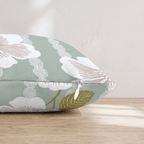 Lace Garden Throw Pillow - Hillcroft Home