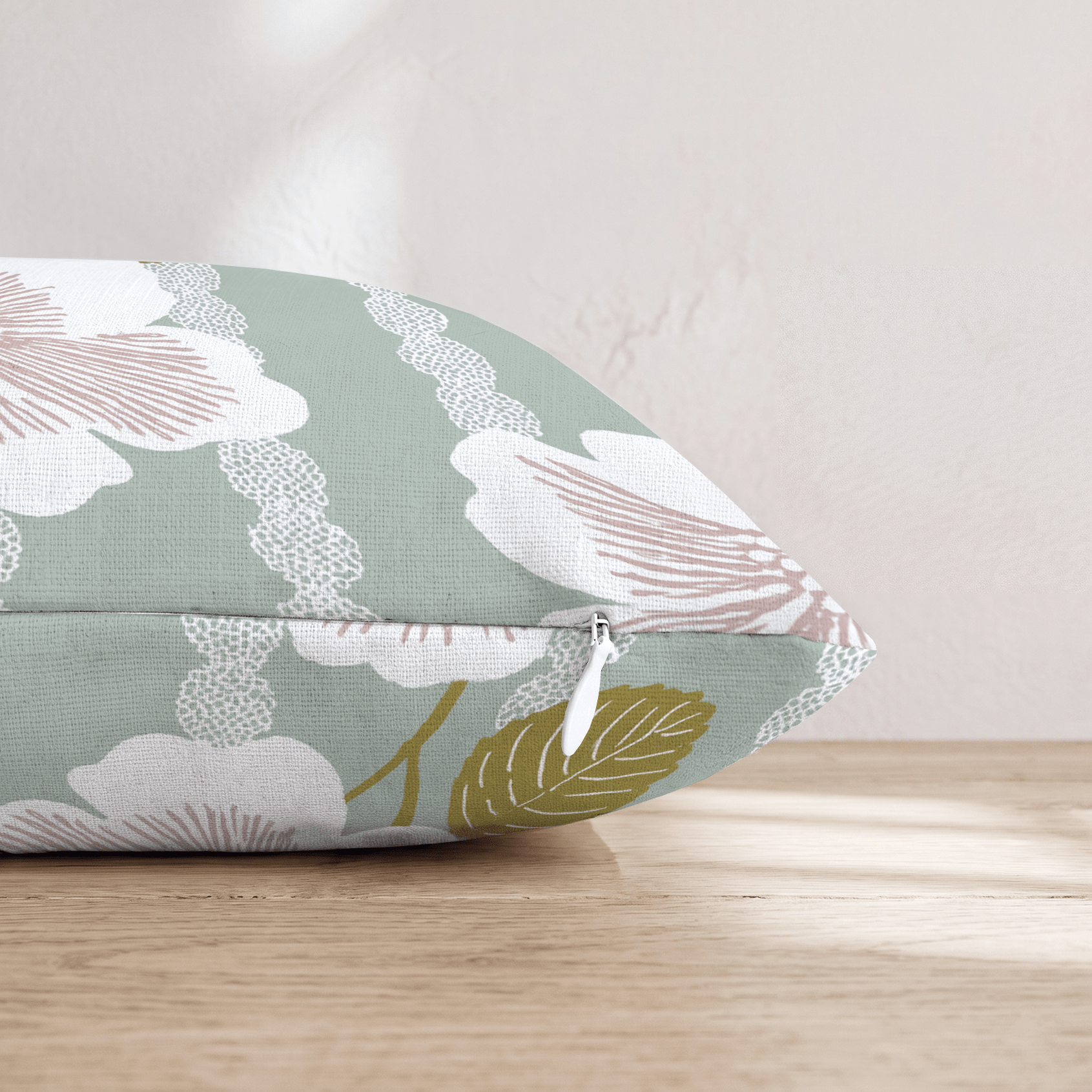 Lace Garden Throw Pillow - Hillcroft Home