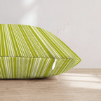 Laced Stripes Throw Pillow - Hillcroft Home