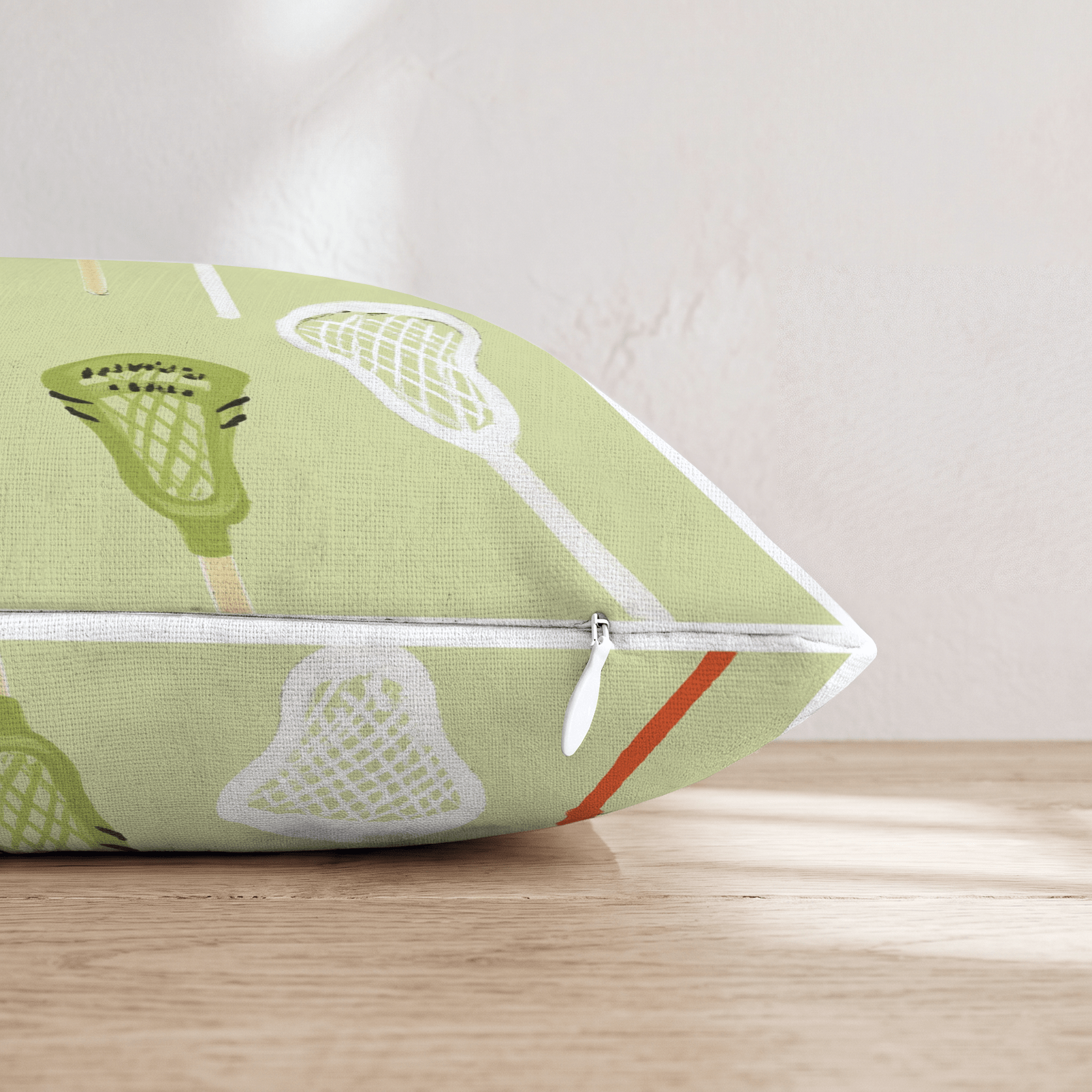 Lacrosse Stick Variety Throw Pillow - Hillcroft Home