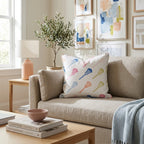 Lacrosse Sticks Galore Throw Pillow - Hillcroft Home