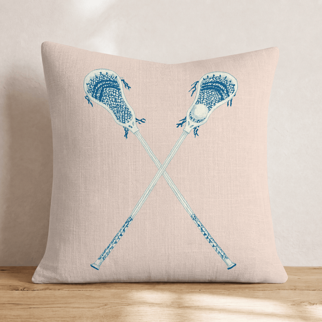 Lacrosse X Throw Pillow - Hillcroft Home