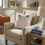 Lacrosse X Throw Pillow - Hillcroft Home