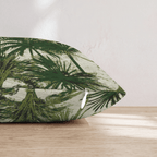 Lagoon Leaf Throw Pillow - Hillcroft Home
