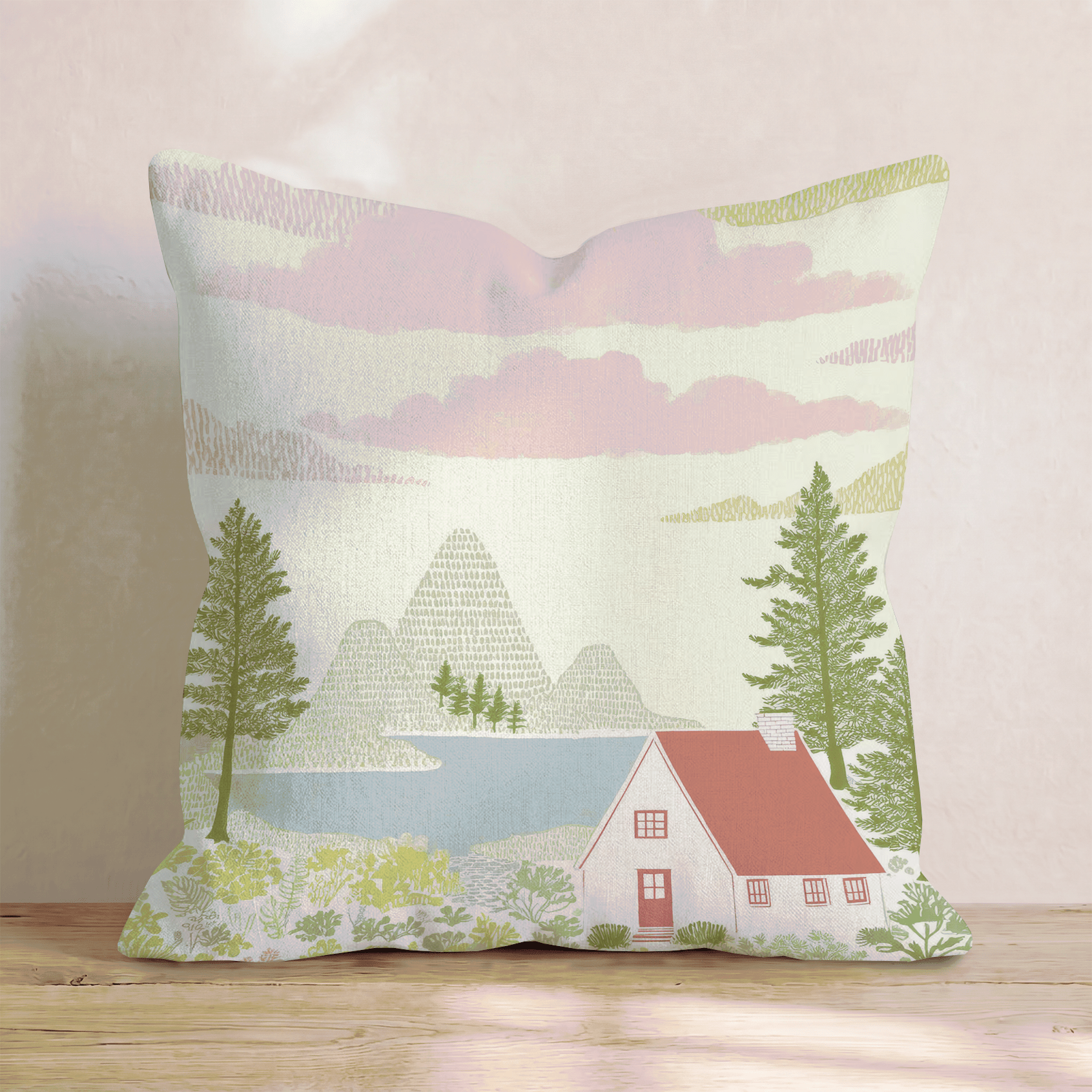 Lake Haven Throw Pillow - Hillcroft Home