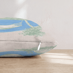 Lakeside Lounge Throw Pillow - Hillcroft Home