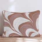 Latte Foam Throw Pillow - Hillcroft Home