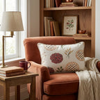 Lattice Pie & Sprig Throw Pillow - Hillcroft Home