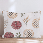 Lattice Pie & Sprig Throw Pillow - Hillcroft Home