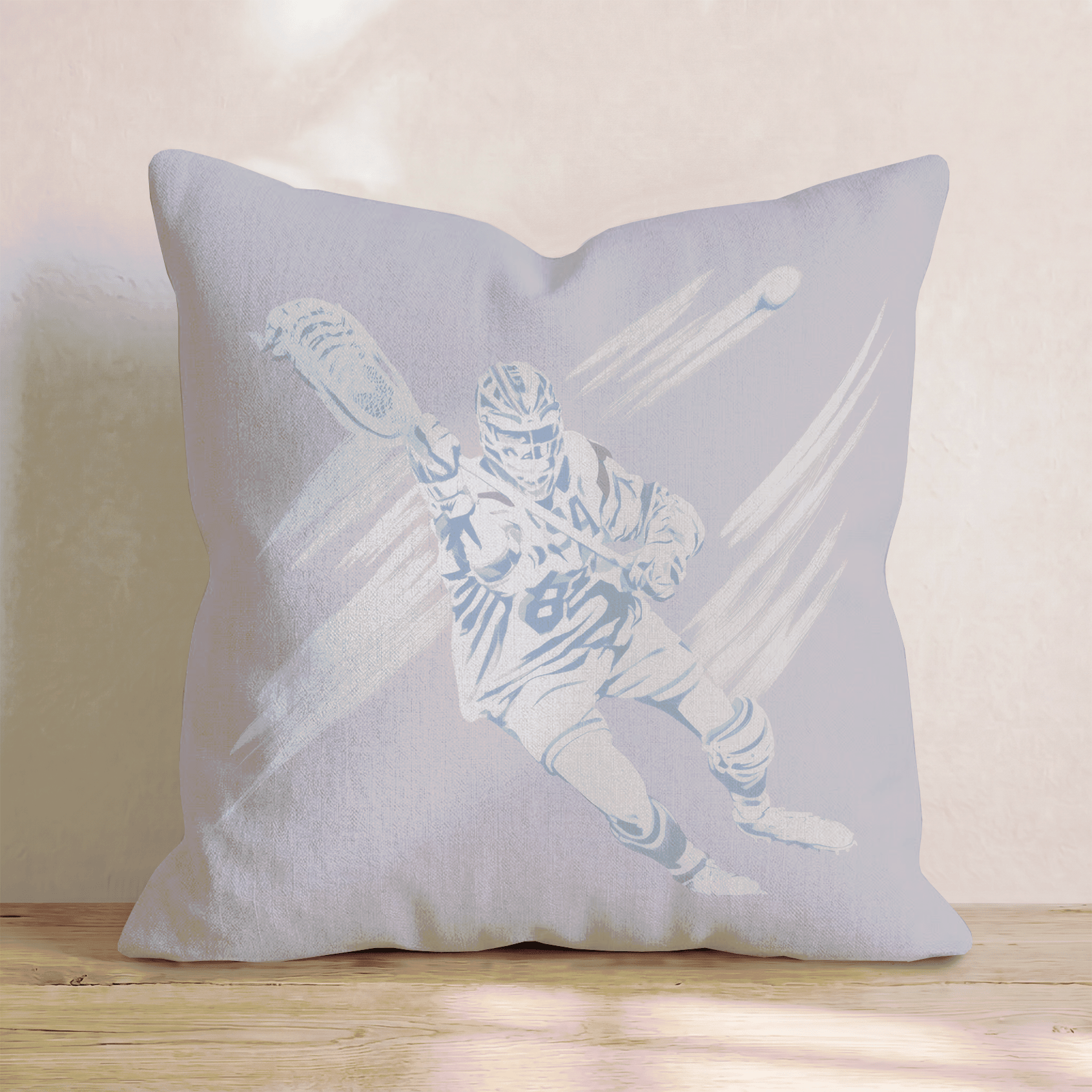 Lax Goal Throw Pillow - Hillcroft Home