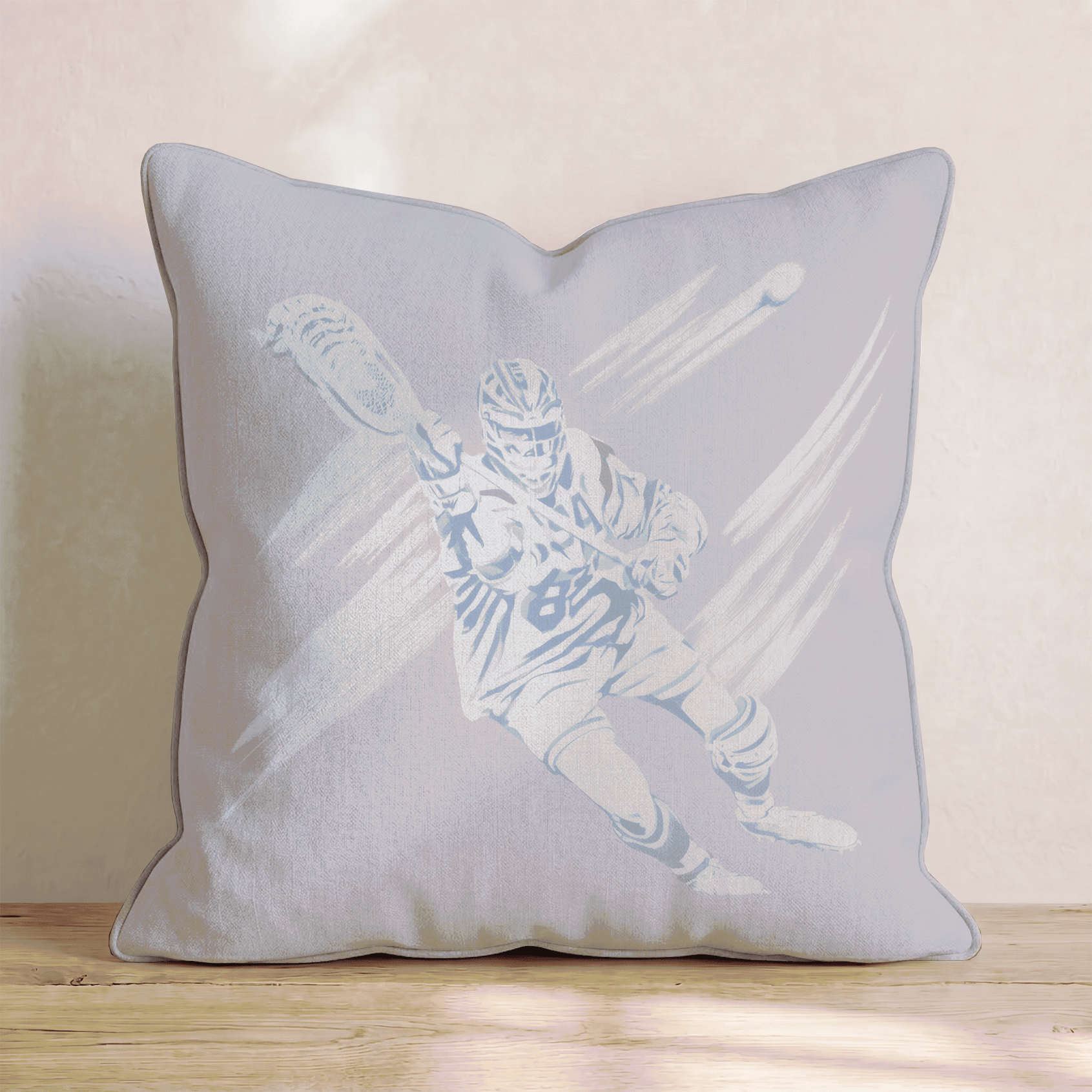 Lax Goal Throw Pillow - Hillcroft Home