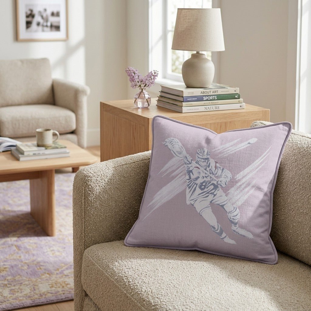 Lax Goal Throw Pillow - Hillcroft Home