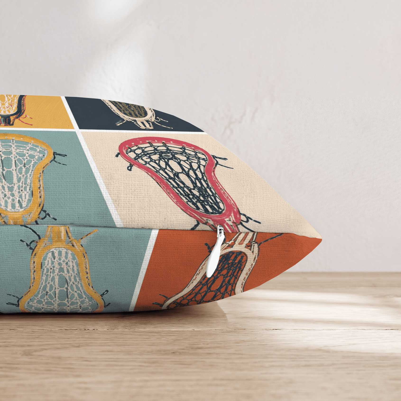 Lax Pop Art Throw Pillow - Hillcroft Home