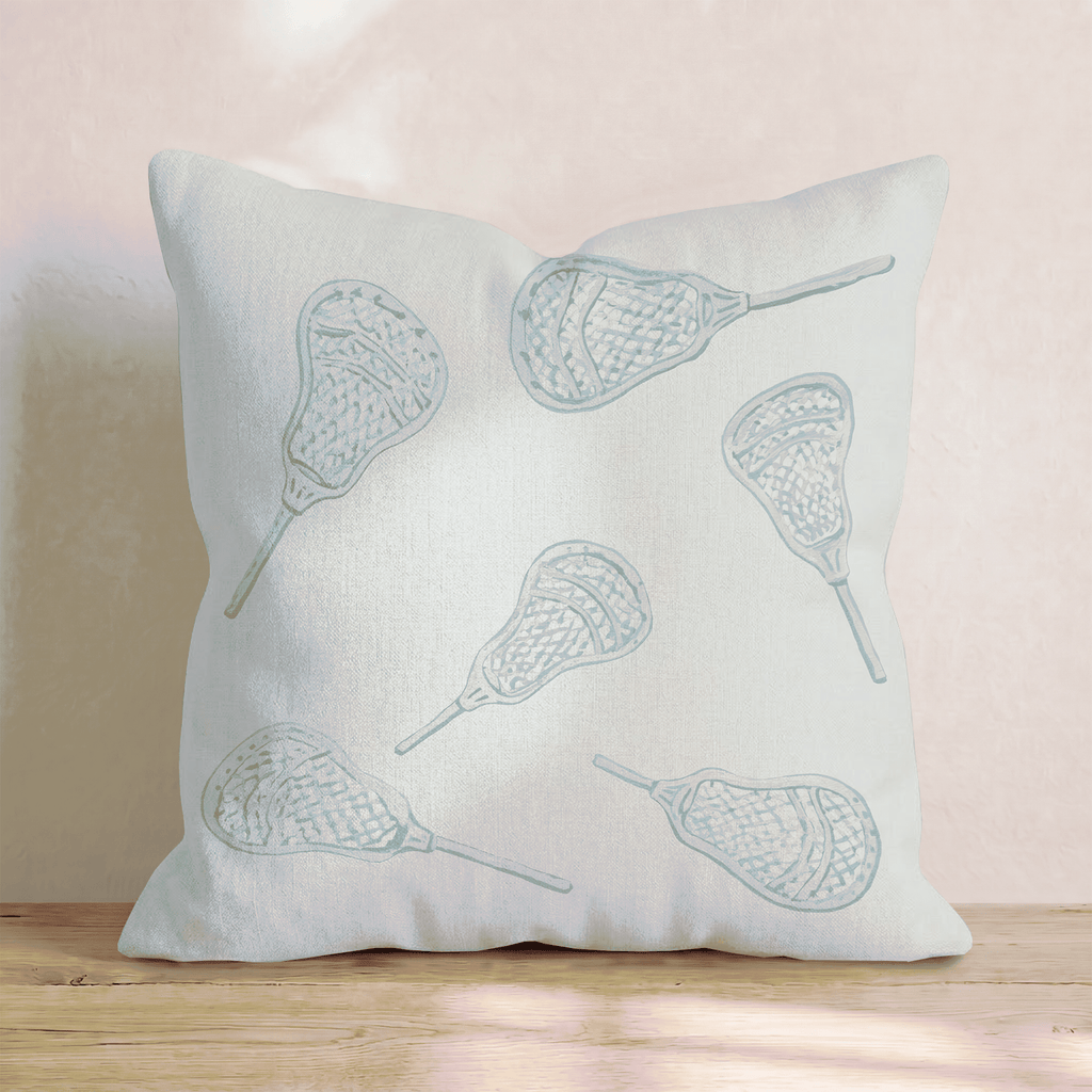 Lax Sticks Throw Pillow - Hillcroft Home