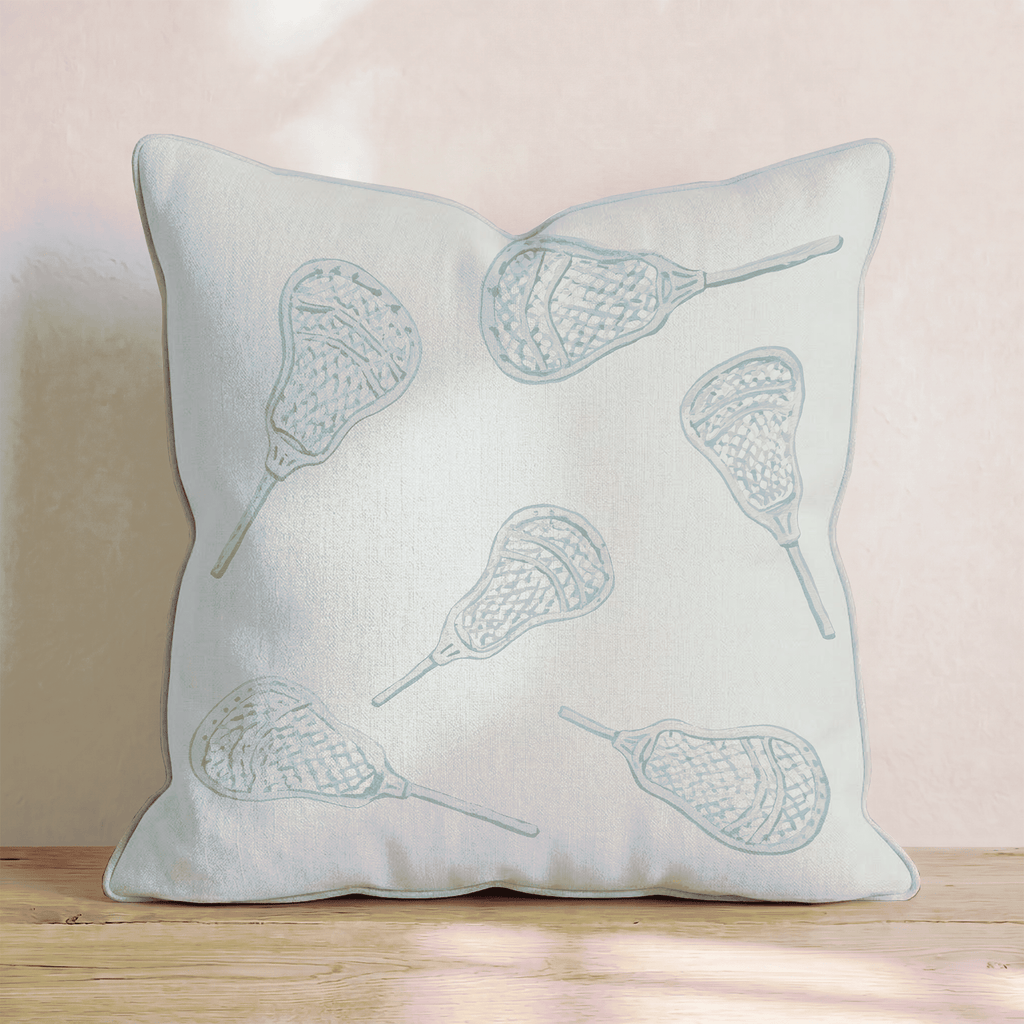 Lax Sticks Throw Pillow - Hillcroft Home