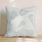 Lax Sticks Throw Pillow - Hillcroft Home