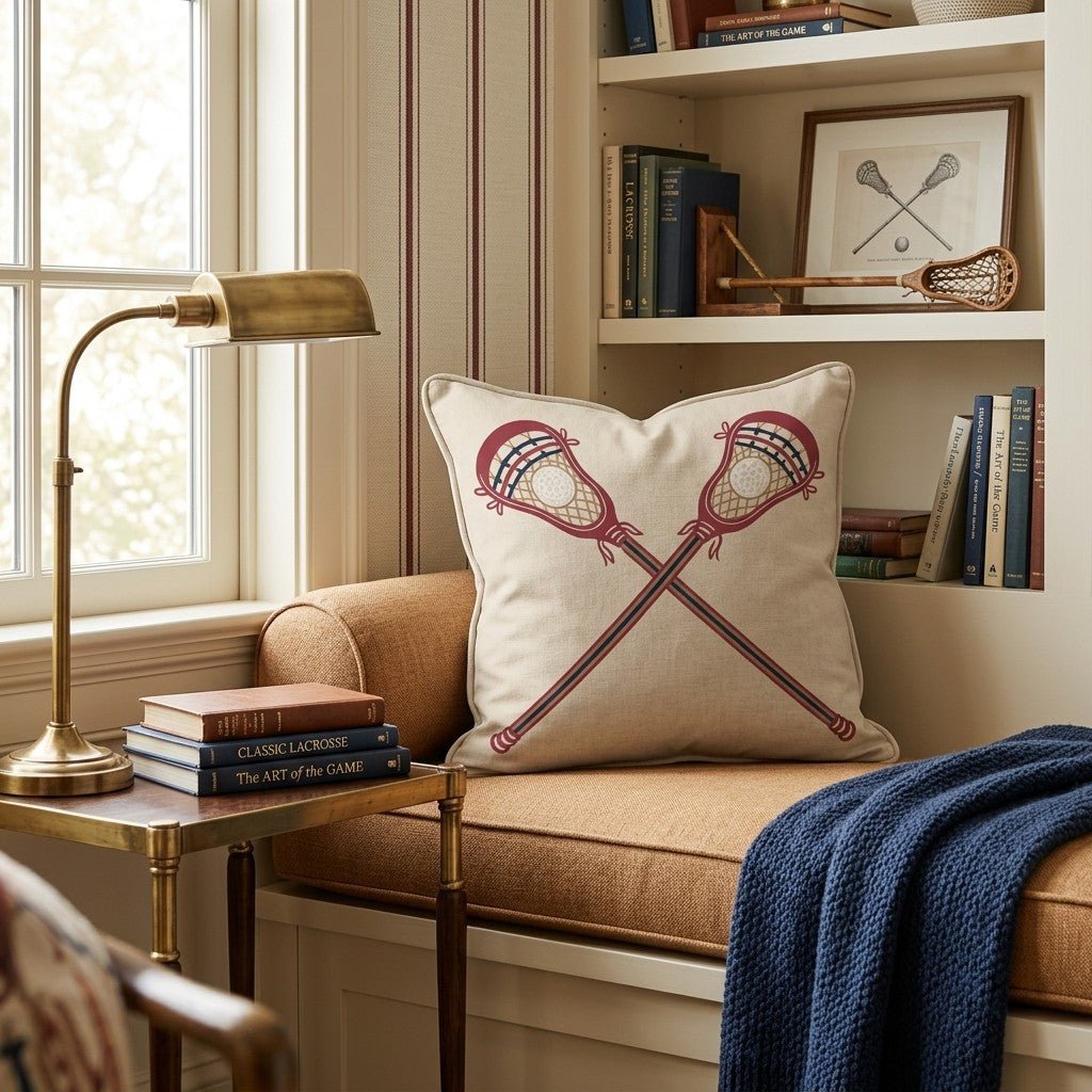 Lax Throw Pillow - Hillcroft Home