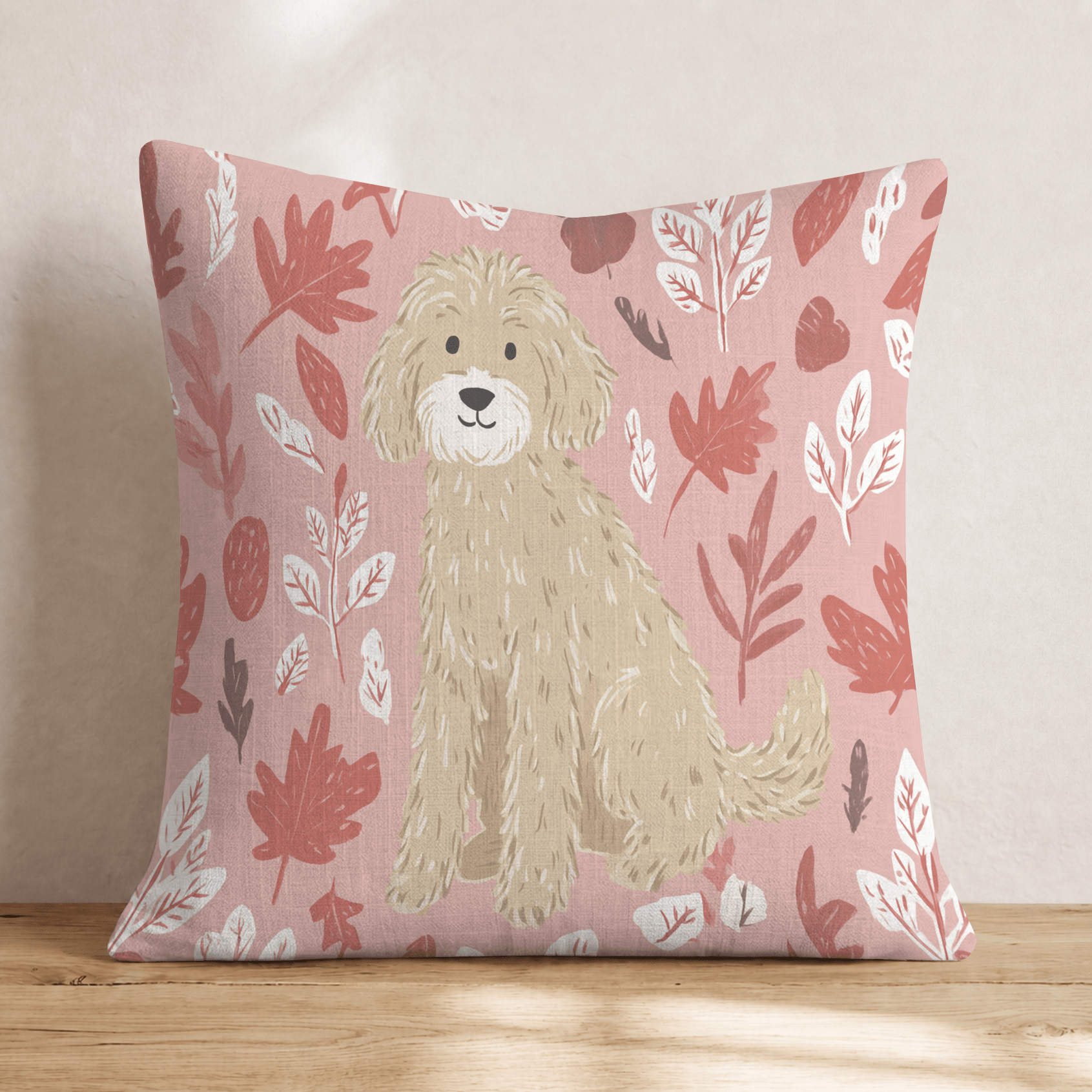 Leaf Day Throw Pillow - Hillcroft Home