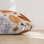 Leaf Drift Throw Pillow - Hillcroft Home