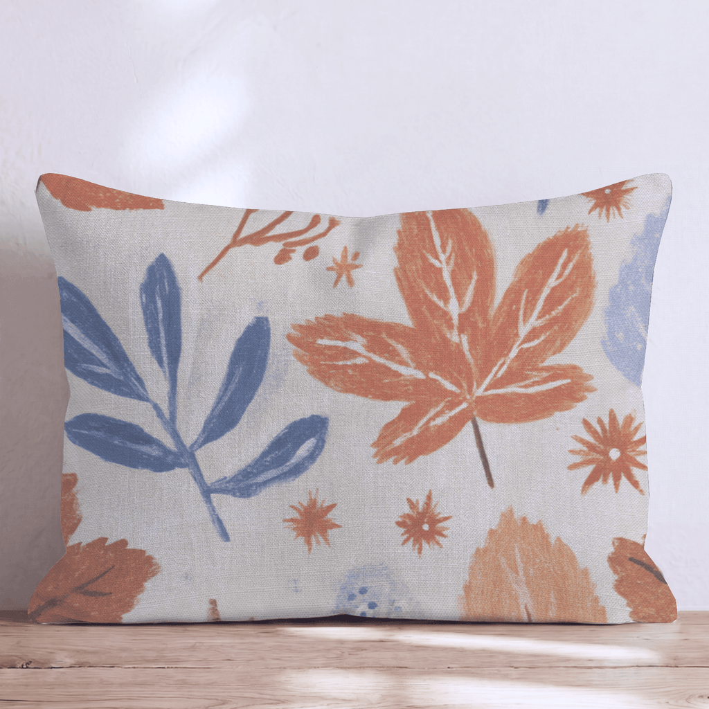 Leaf Drift Throw Pillow - Hillcroft Home