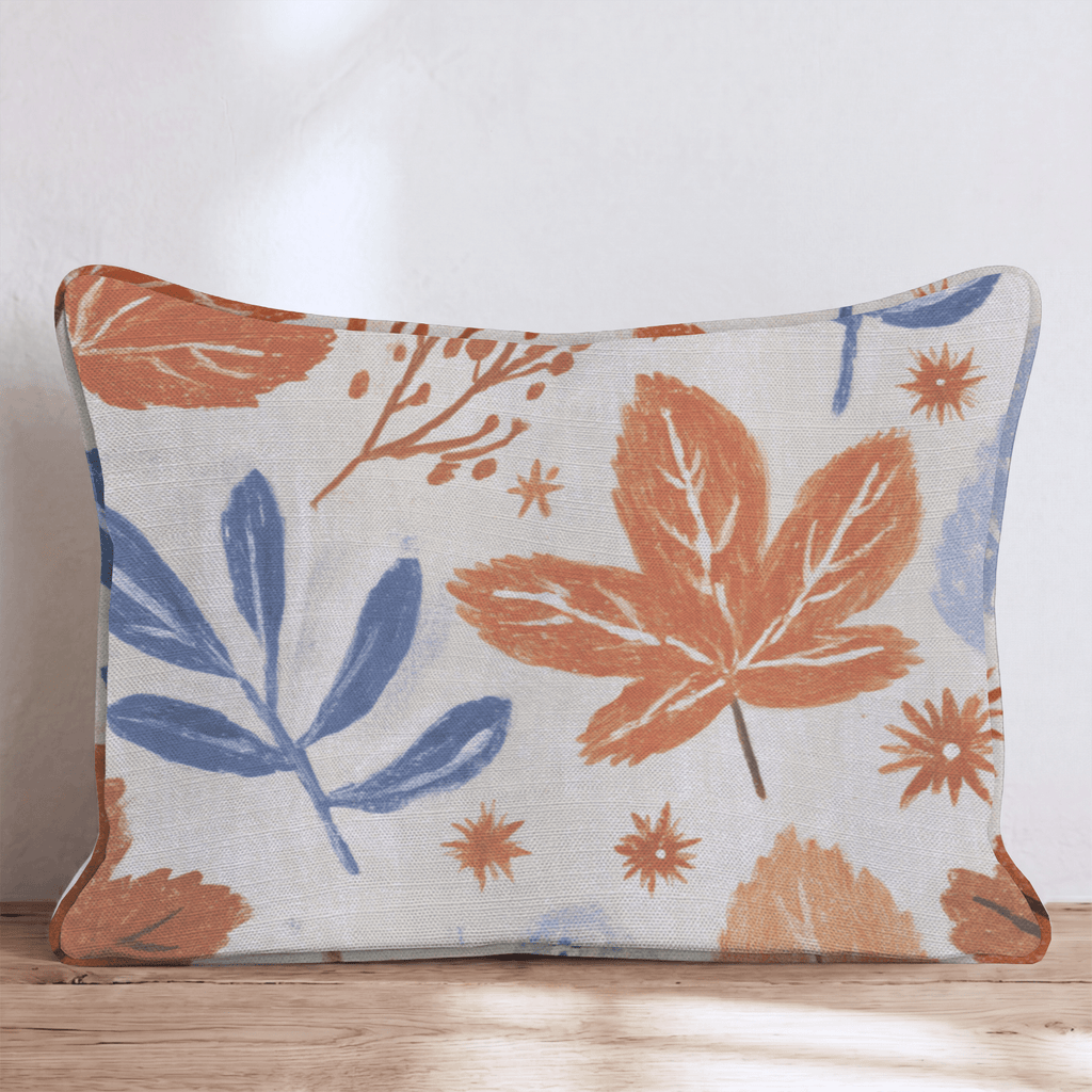 Leaf Drift Throw Pillow - Hillcroft Home