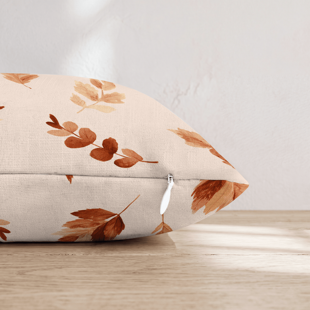 Leaf Fall Throw Pillow - Hillcroft Home
