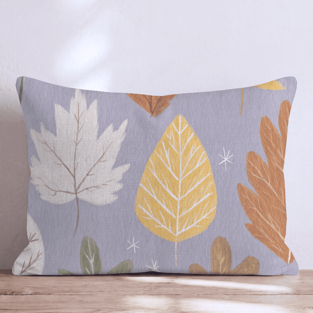 Leaf Scatter Throw Pillow - Hillcroft Home