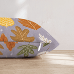 Leaf Scatter Throw Pillow - Hillcroft Home