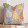 Leaf Scatter Throw Pillow - Hillcroft Home