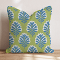 Leaves in the Green Throw Pillow - Hillcroft Home