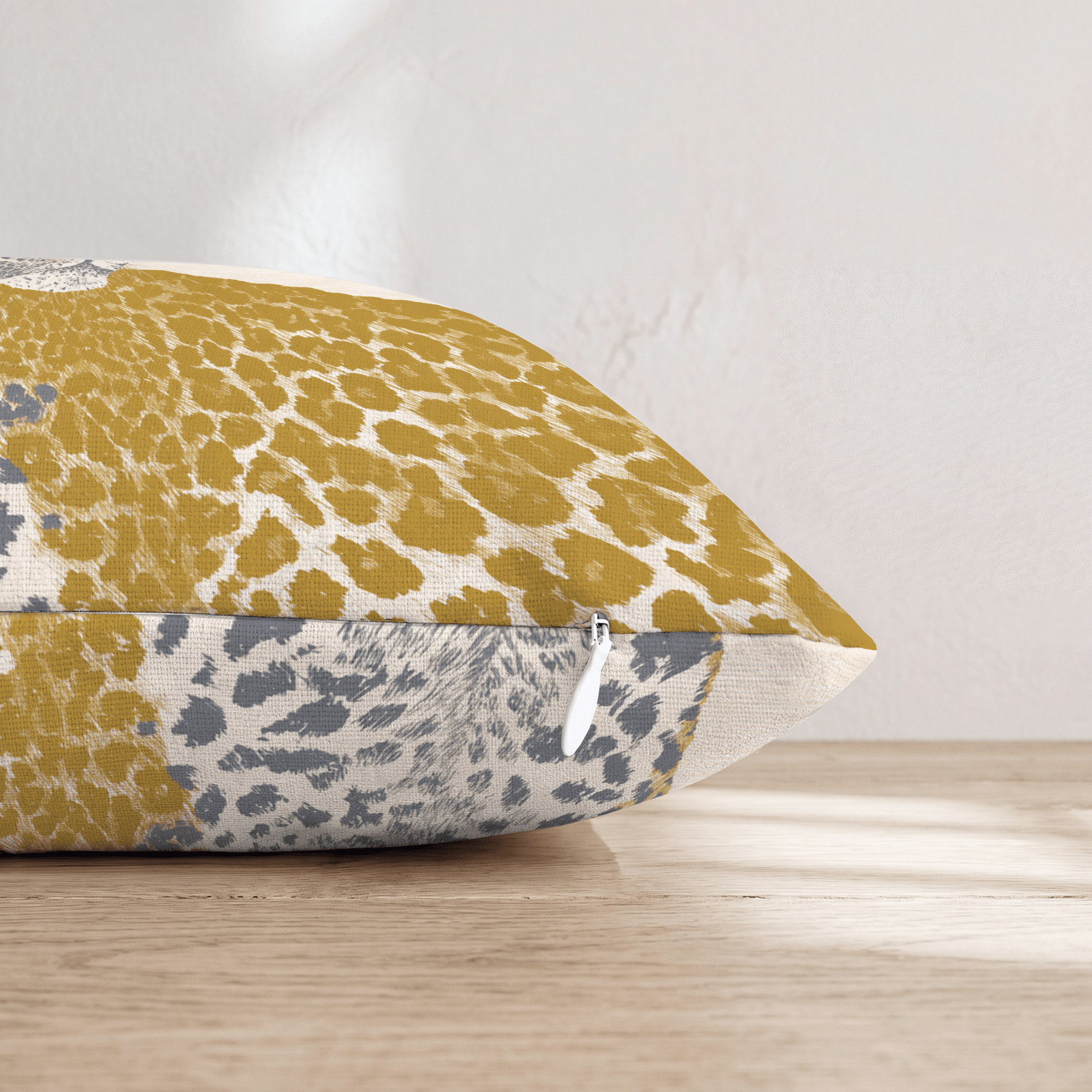 Leopard Portrait Throw Pillow - Hillcroft Home