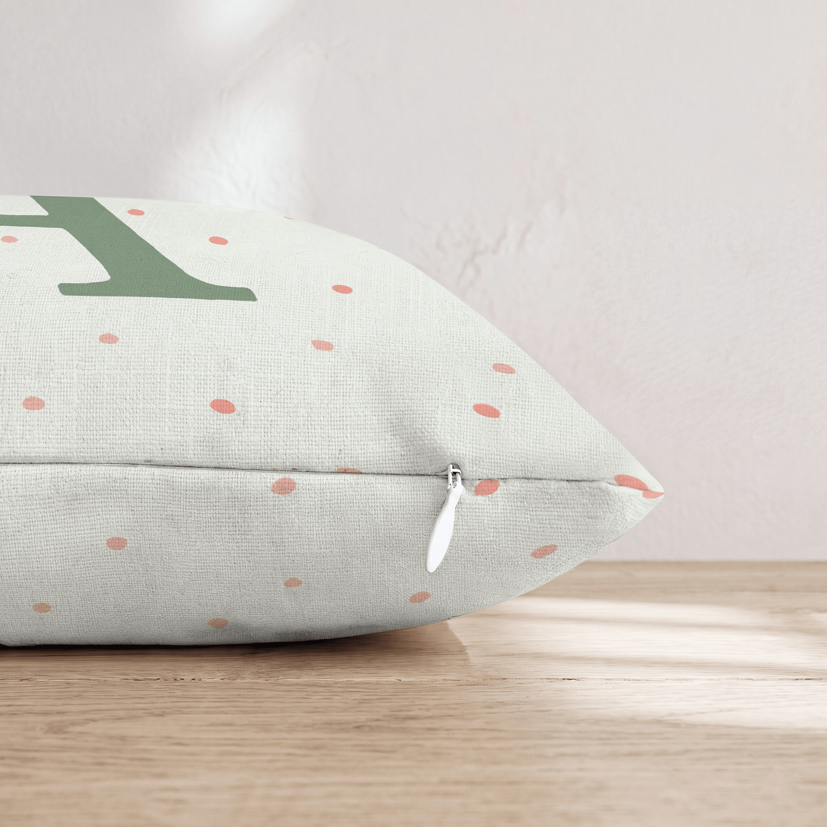 Letter A Throw Pillow - Hillcroft Home