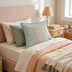 Letter B Throw Pillow - Hillcroft Home