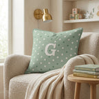 Letter G Throw Pillow - Hillcroft Home