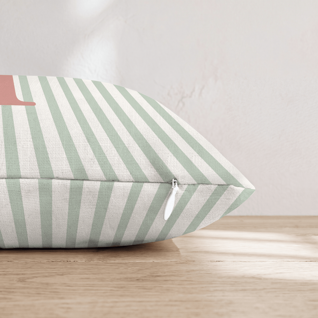 Letter I Throw Pillow - Hillcroft Home