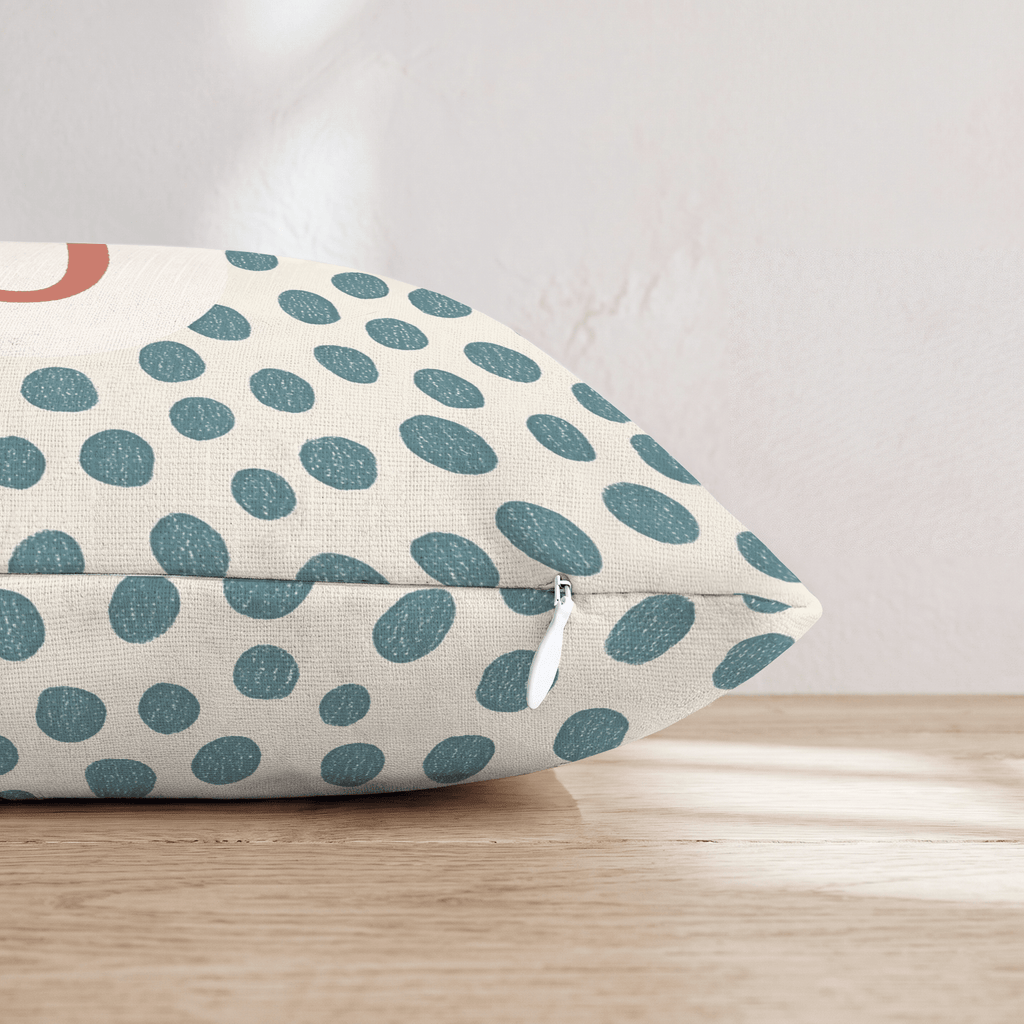 Letter O Throw Pillow - Hillcroft Home