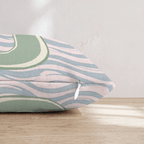 Letter U Throw Pillow - Hillcroft Home