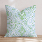 Light Green Repeat Throw Pillow - Hillcroft Home