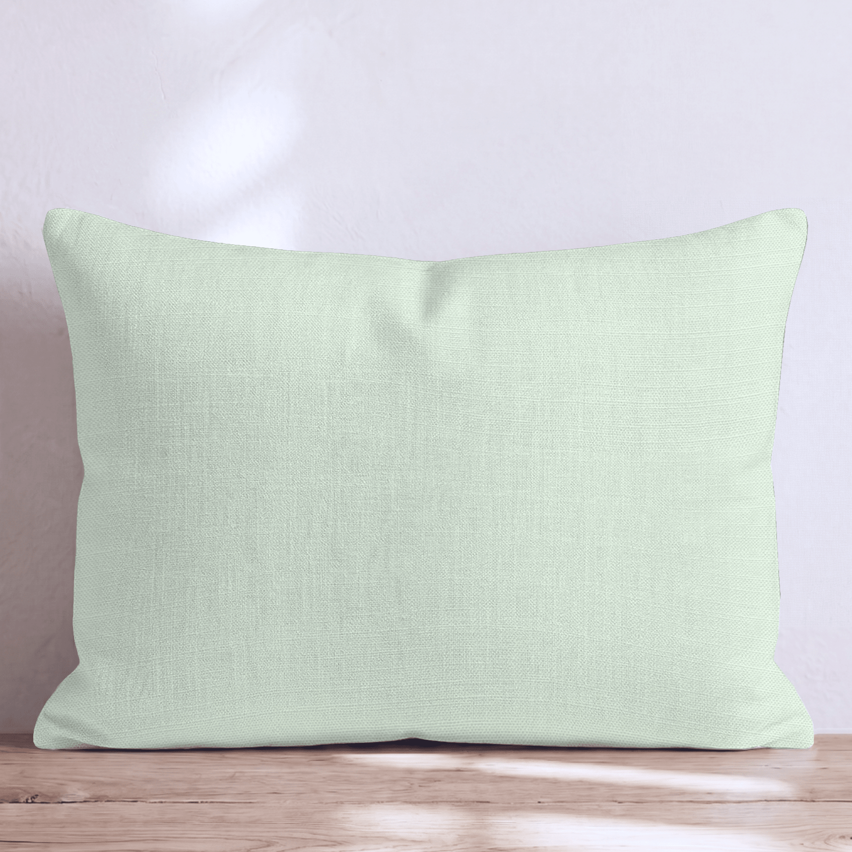 Light Mint Throw Pillow - Hillcroft Home