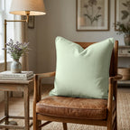 Light Mint Throw Pillow - Hillcroft Home