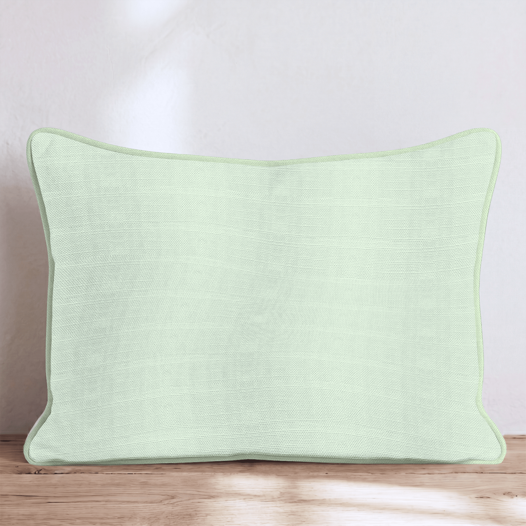Light Mint Throw Pillow - Hillcroft Home