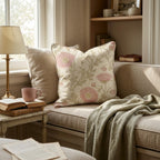 Light Pastel Throw Pillow - Hillcroft Home