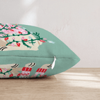 Light Wrapped French Bulldog Throw Pillow - Hillcroft Home