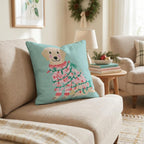 Light Wrapped Labrador Retriever Throw Pillow throw pillow - Hillcroft Home