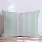 Lily Stripes Throw Pillow - Hillcroft Home